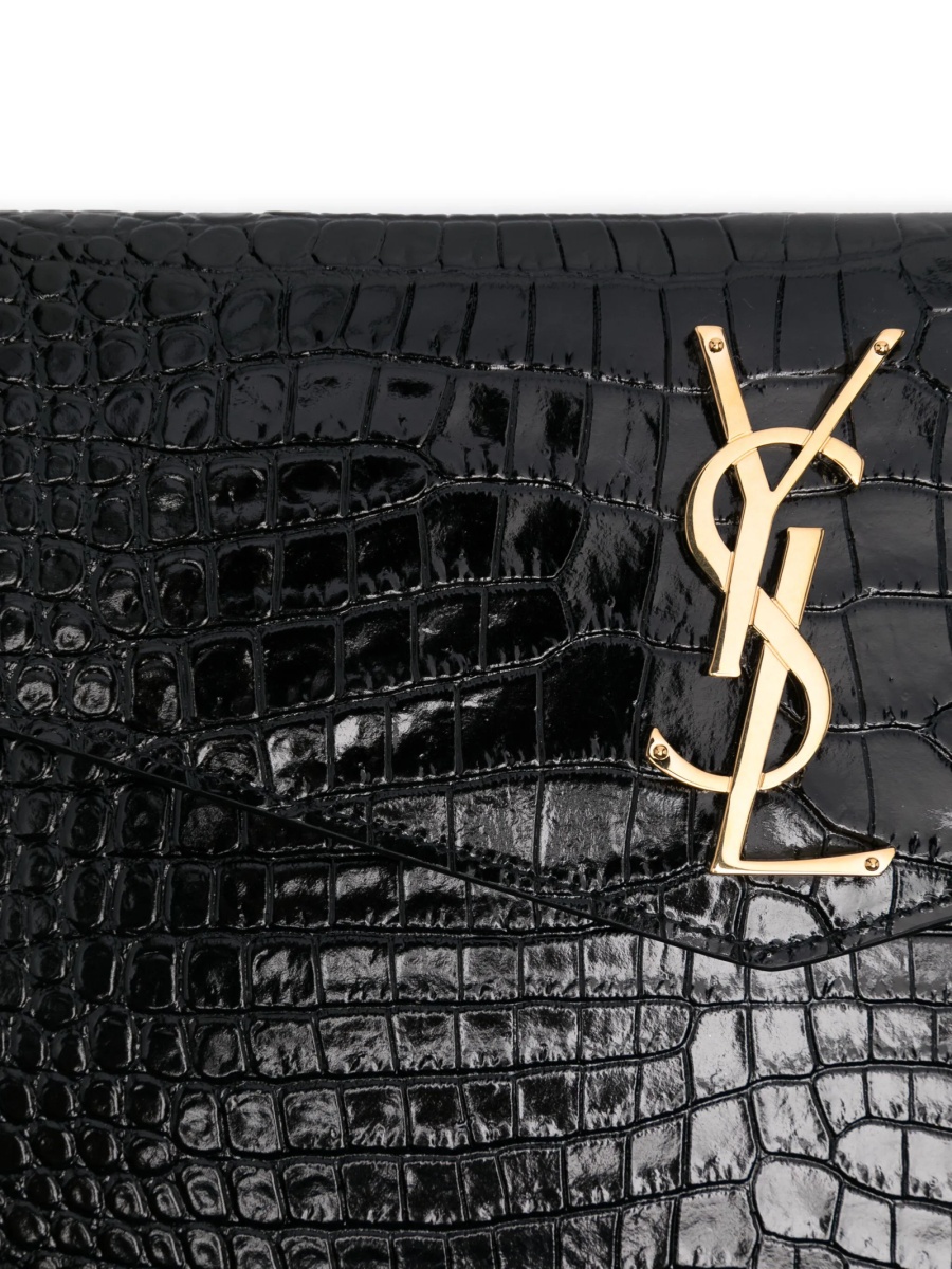 Geanta plic Saint Laurent Envelope neagra - Img 4