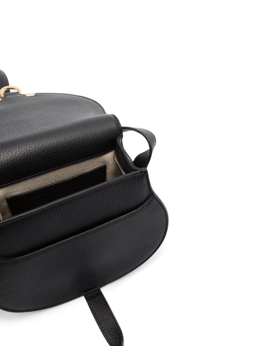 Geanta tip postas Chloe marcie neagra din piele - Img 5