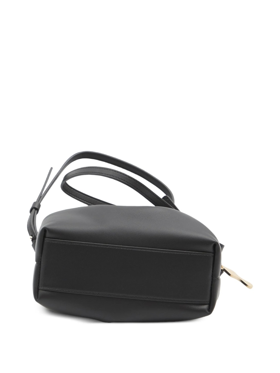Geanta tip postas Christian Louboutin neagra din piele - Img 3