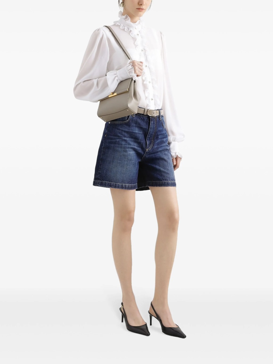 Geanta tip postas Dolce &amp; Gabbana neutra din piele - Img 2