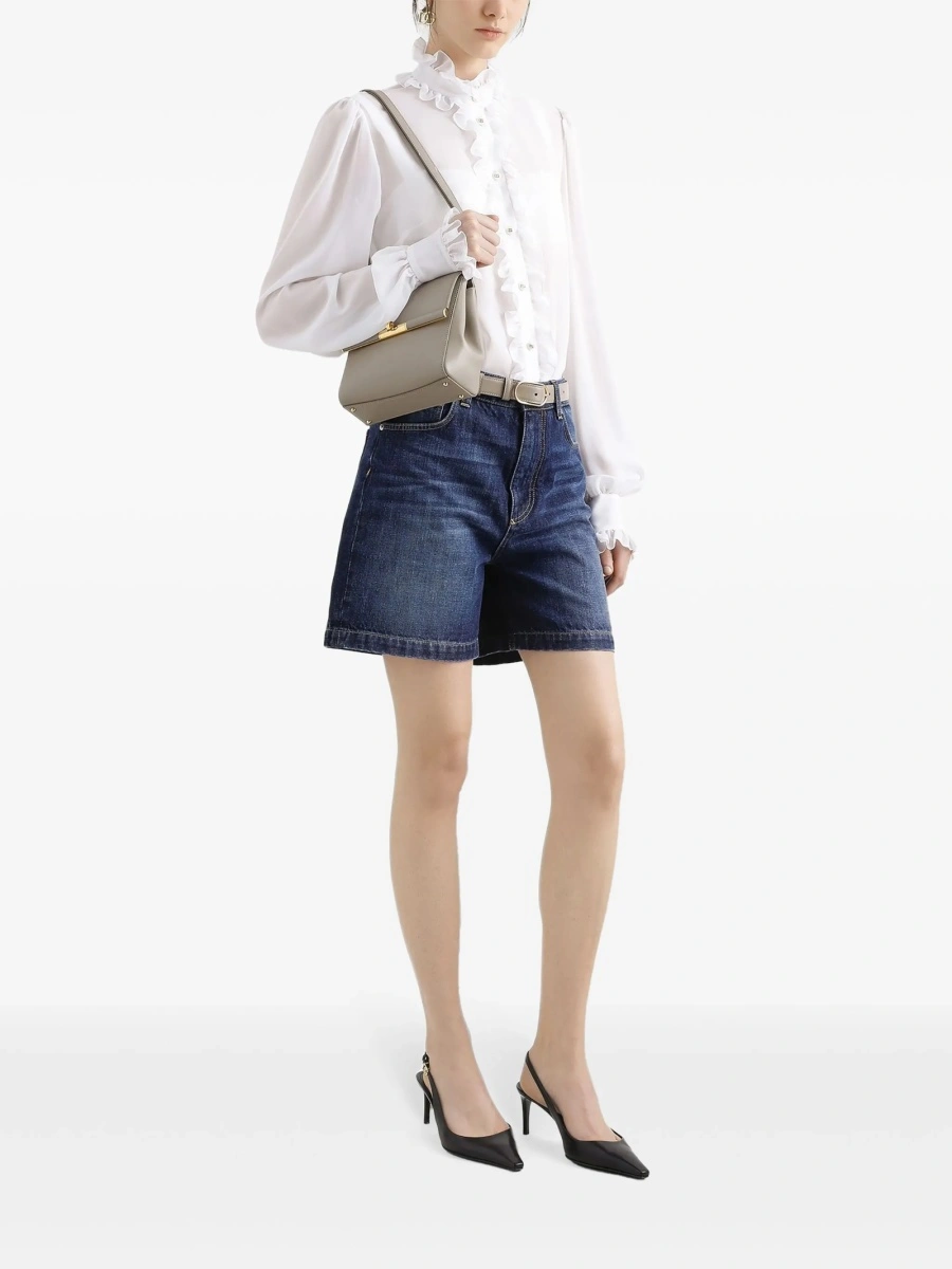 Geanta tip postas Dolce &amp; Gabbana neutra din piele - Img 2