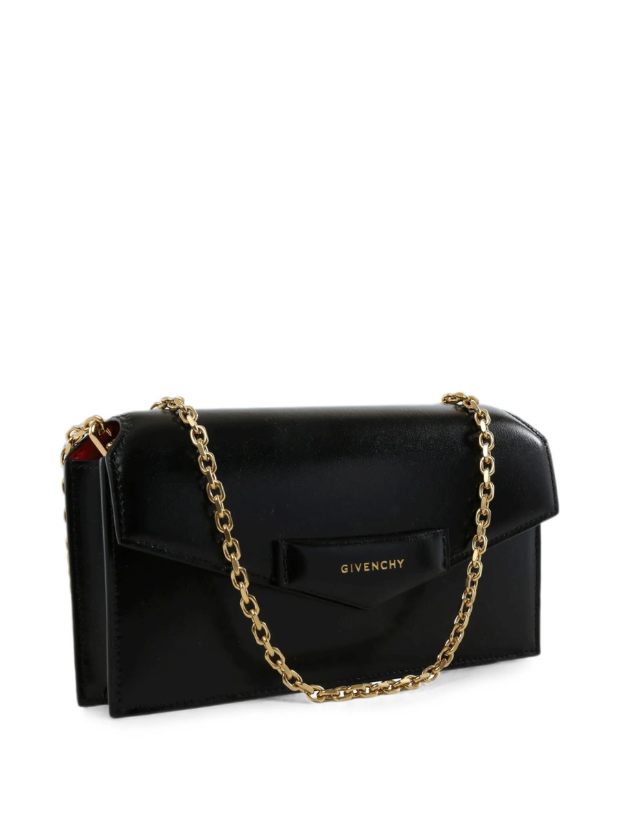 Geanta tip postas Givenchy antigona neagra din piele - Img 2