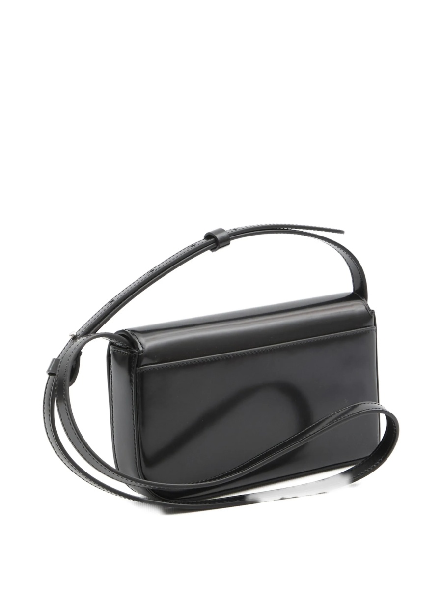 Geanta tip postas JACQUEMUS neagra din piele - Img 2