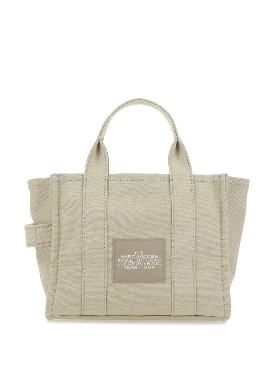 Geanta tip postas Marc Jacobs neutra din material textil - Img 2