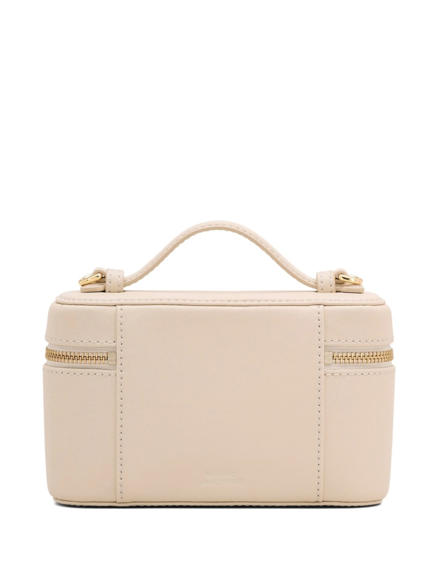 Geanta tip postas Marc Jacobs neutra din piele - Img 3