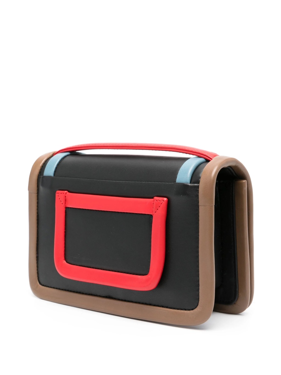 Geanta tip postas PIERRE HARDY neagra din piele - Img 3