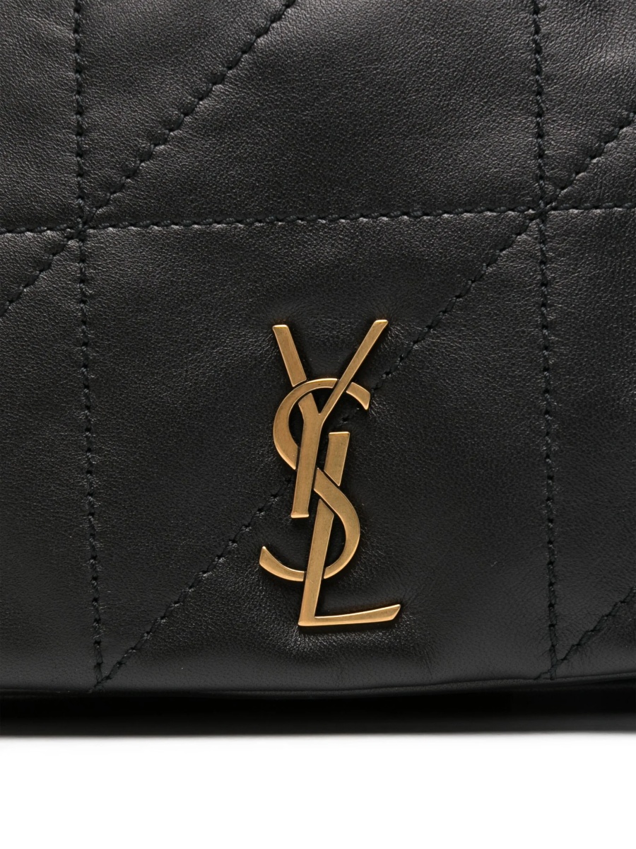 Geanta tip postas Saint Laurent neagra din piele - Img 4