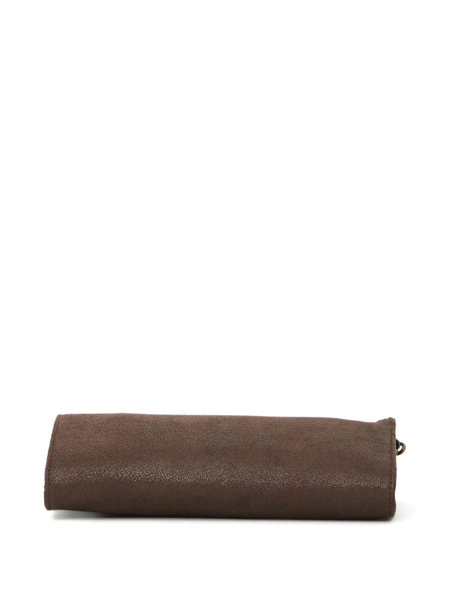 Geanta tip postas Stella McCartney falabella maro din piele eco - Img 4