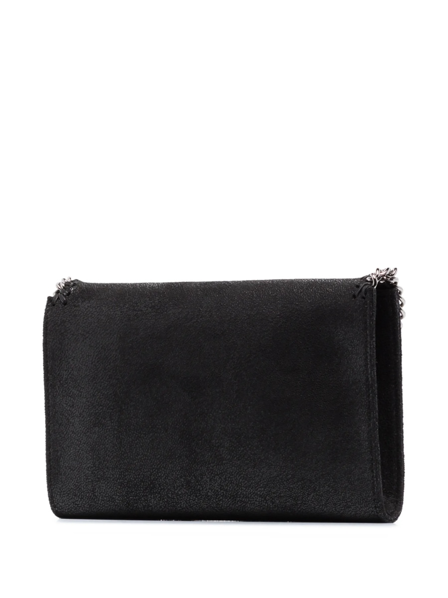 Geanta tip postas Stella McCartney falabella neagra din piele eco - Img 3