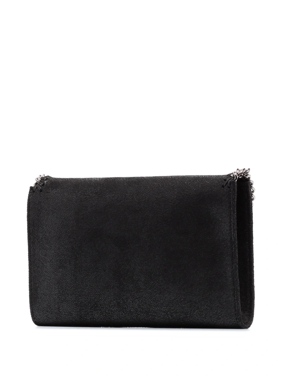 Geanta tip postas Stella McCartney falabella neagra din piele eco - Img 3