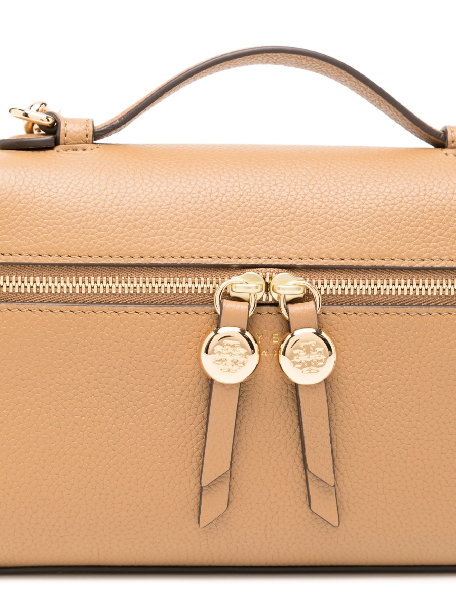 Geanta tip postas Tory Burch maro din piele - Img 4