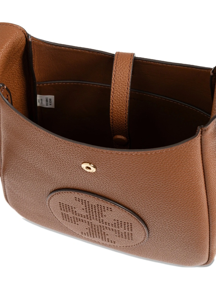 Geanta tip postas Tory Burch maro din piele - Img 9