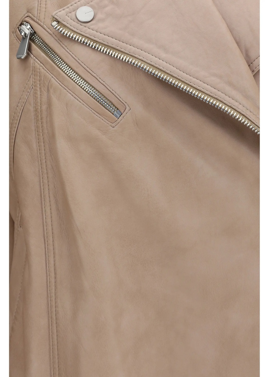 Geci Leather biker Jacket - Img 3