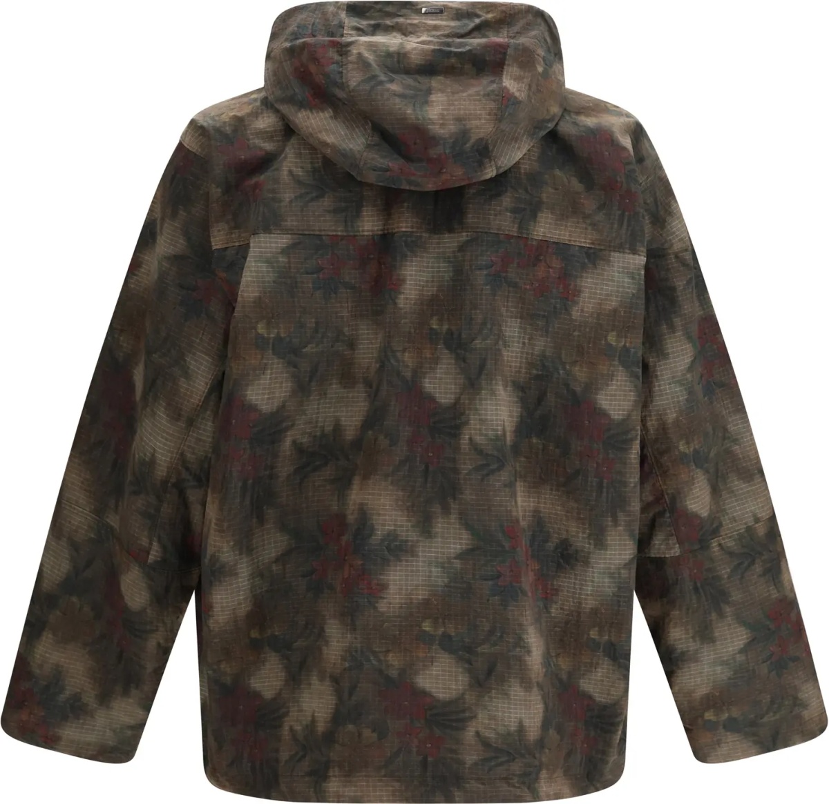 Geci Ripstop Parka with tropical pattern - Img 2