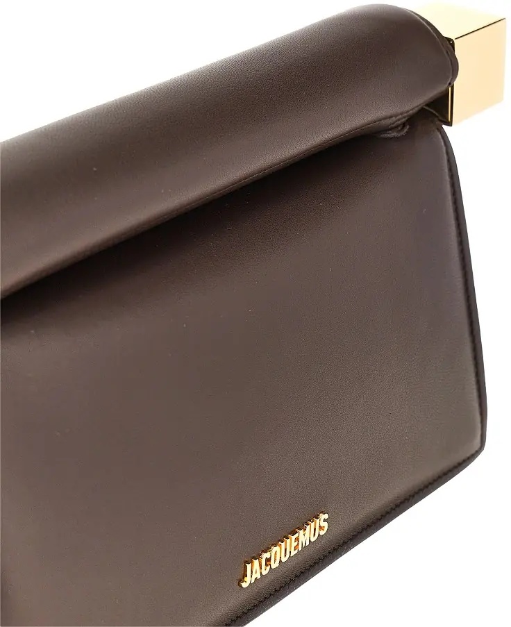 Genti Nappa leather 'Rond Carré' clutch - Img 4