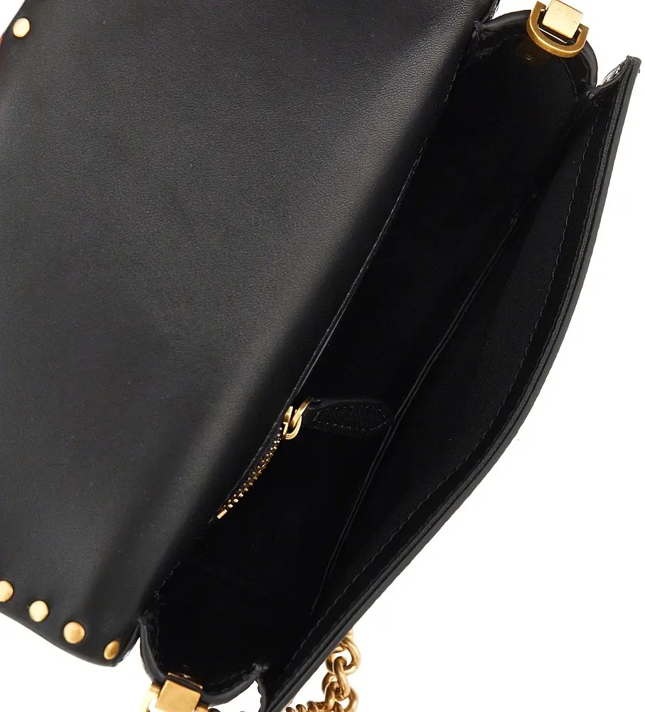 Genti Small 'Love One Slouchy' bag with studs - Img 3