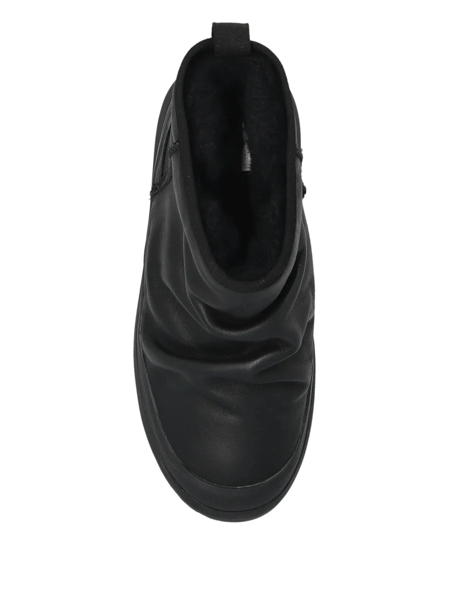 Ghete UGG negre din piele 'Heritage Utility' - Img 7
