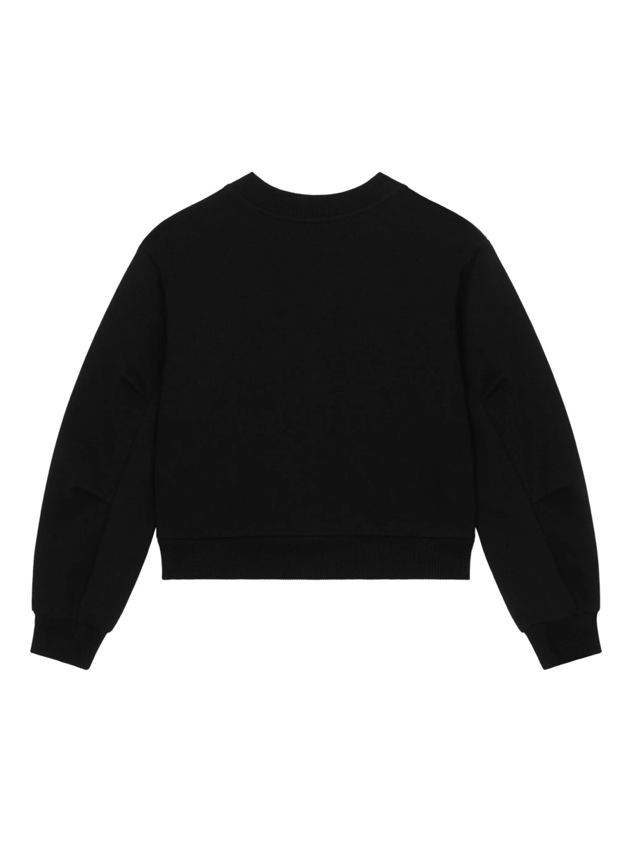 Hanorac Dolce &amp; Gabbana negru din bumbac si poliamida - Img 2