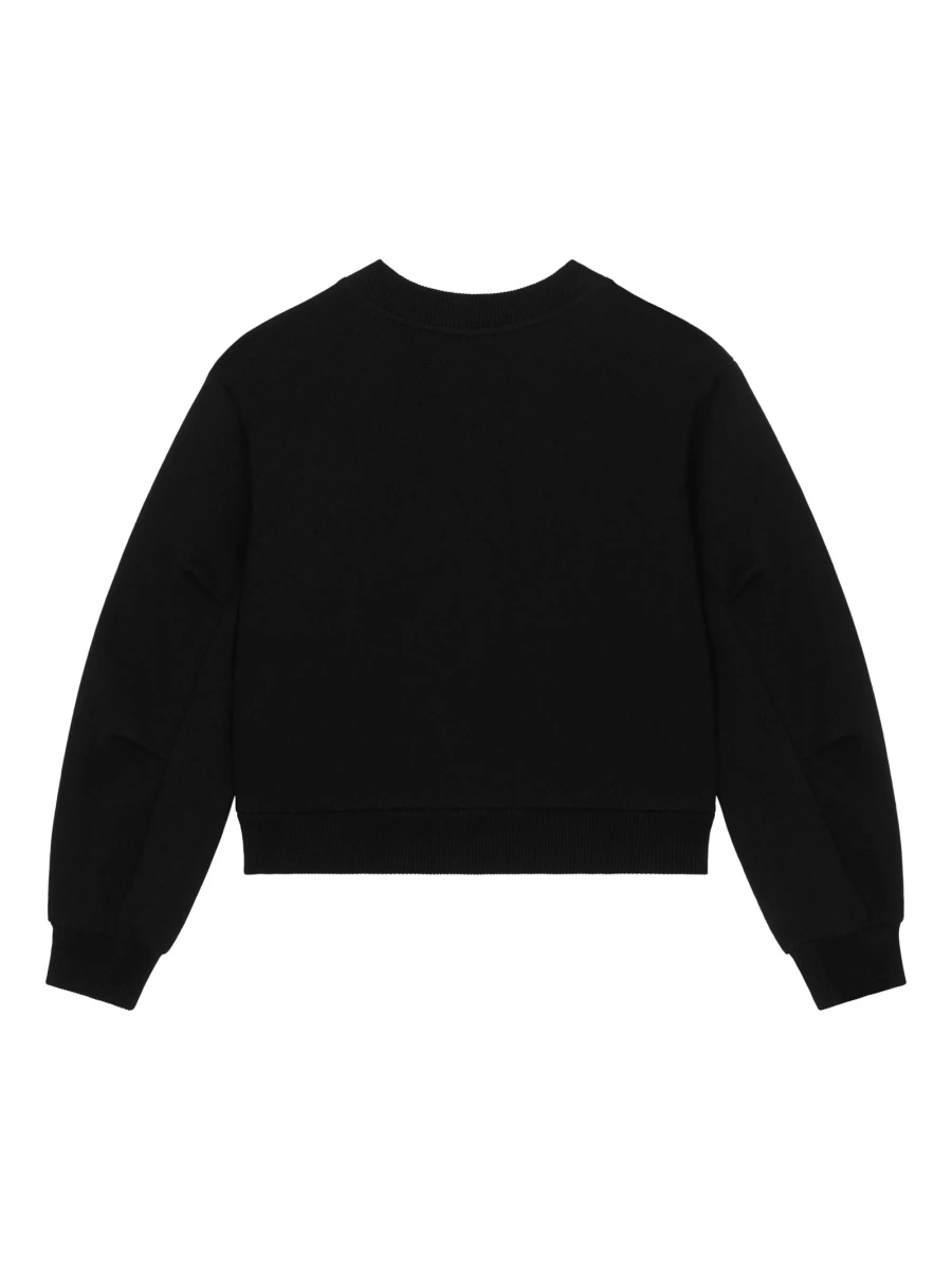Hanorac Dolce &amp; Gabbana negru din bumbac si poliamida - Img 2