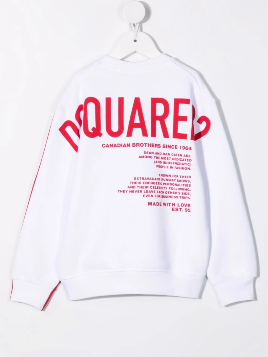 Hanorac DSQUARED2 alb - Img 2