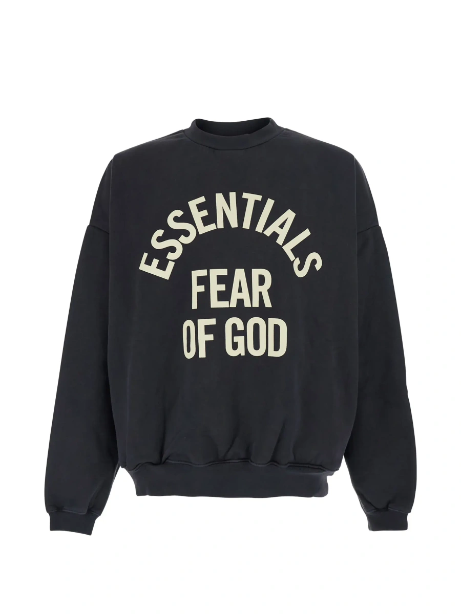 Hanorac FEAR OF GOD negru - Img 6