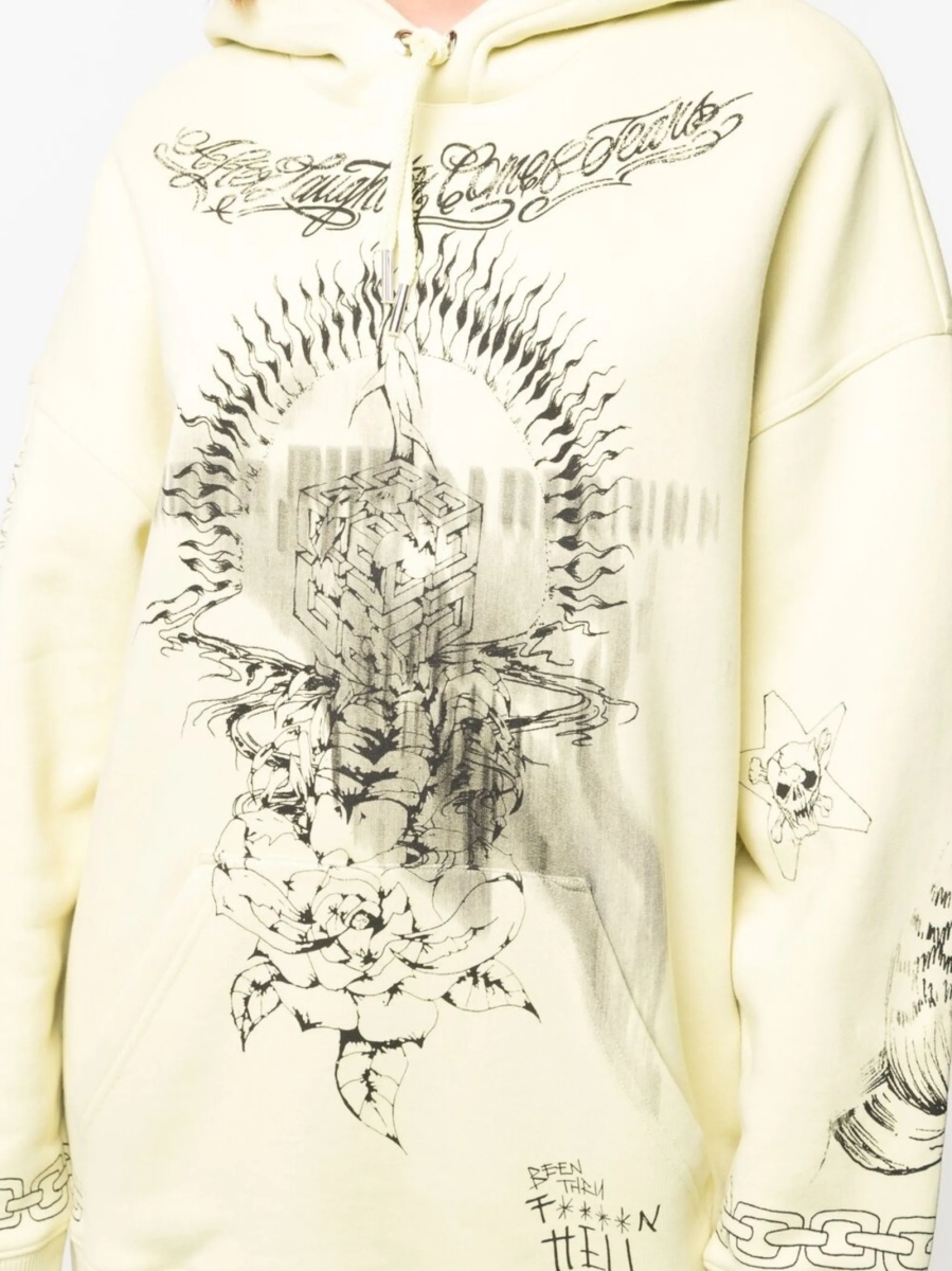 Hanorac Givenchy galben - Img 5