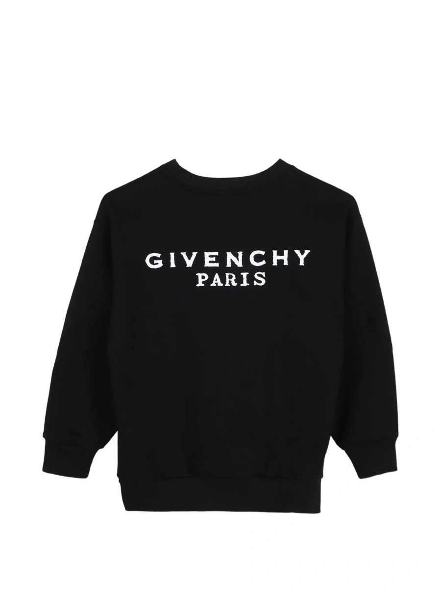 Hanorac Givenchy negru din bumbac - Img 4