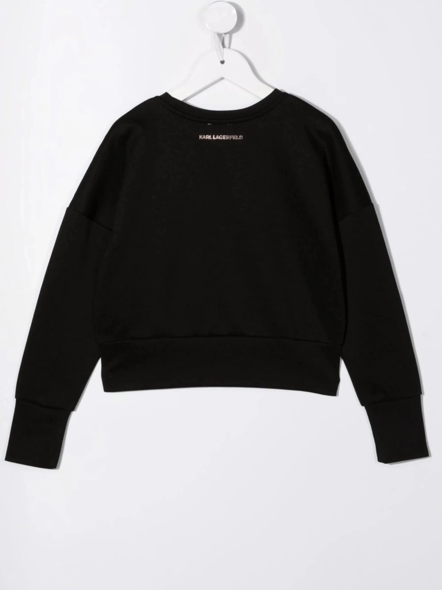 Hanorac Karl Lagerfeld negru - Img 2