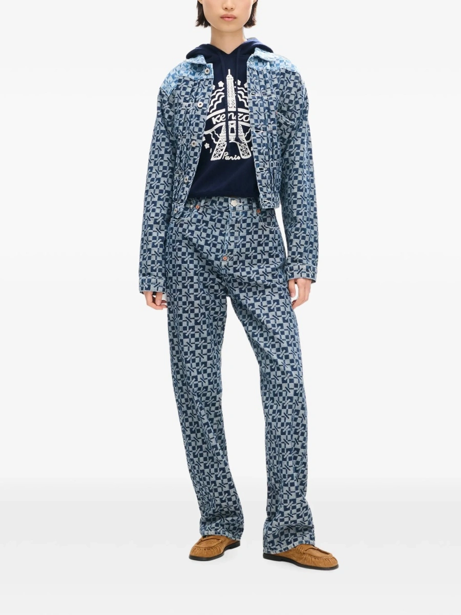 Hanorac Kenzo albastru - Img 2