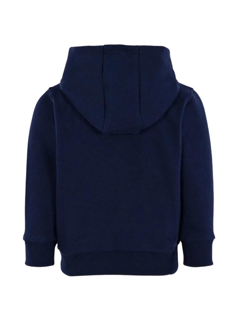 Hanorac Lacoste Kids albastru din bumbac - Img 2