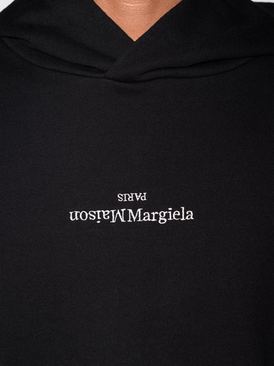Hanorac Maison Margiela negru - Img 4