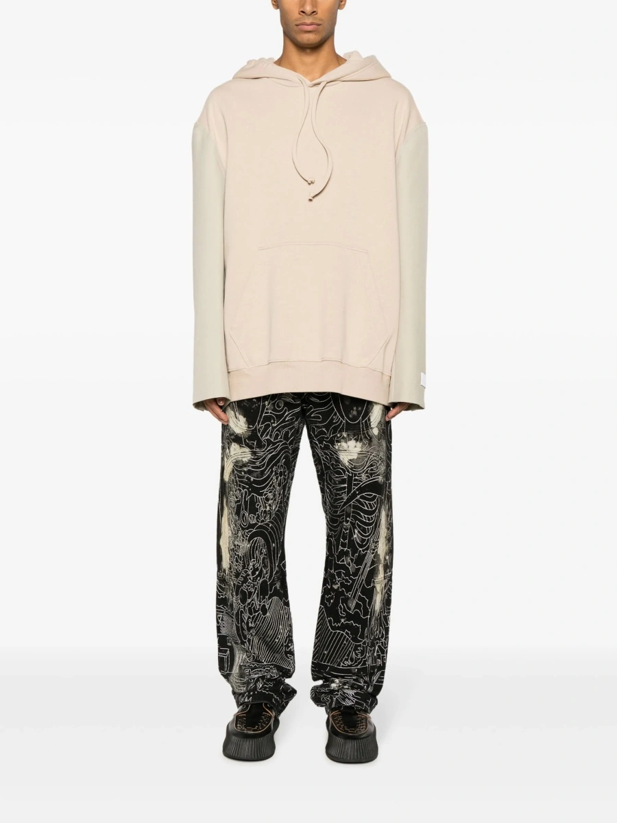Hanorac MM6 Maison Margiela neutru din bumbac si polyester - Img 2