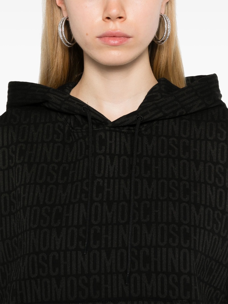 Hanorac Moschino negru - Img 5