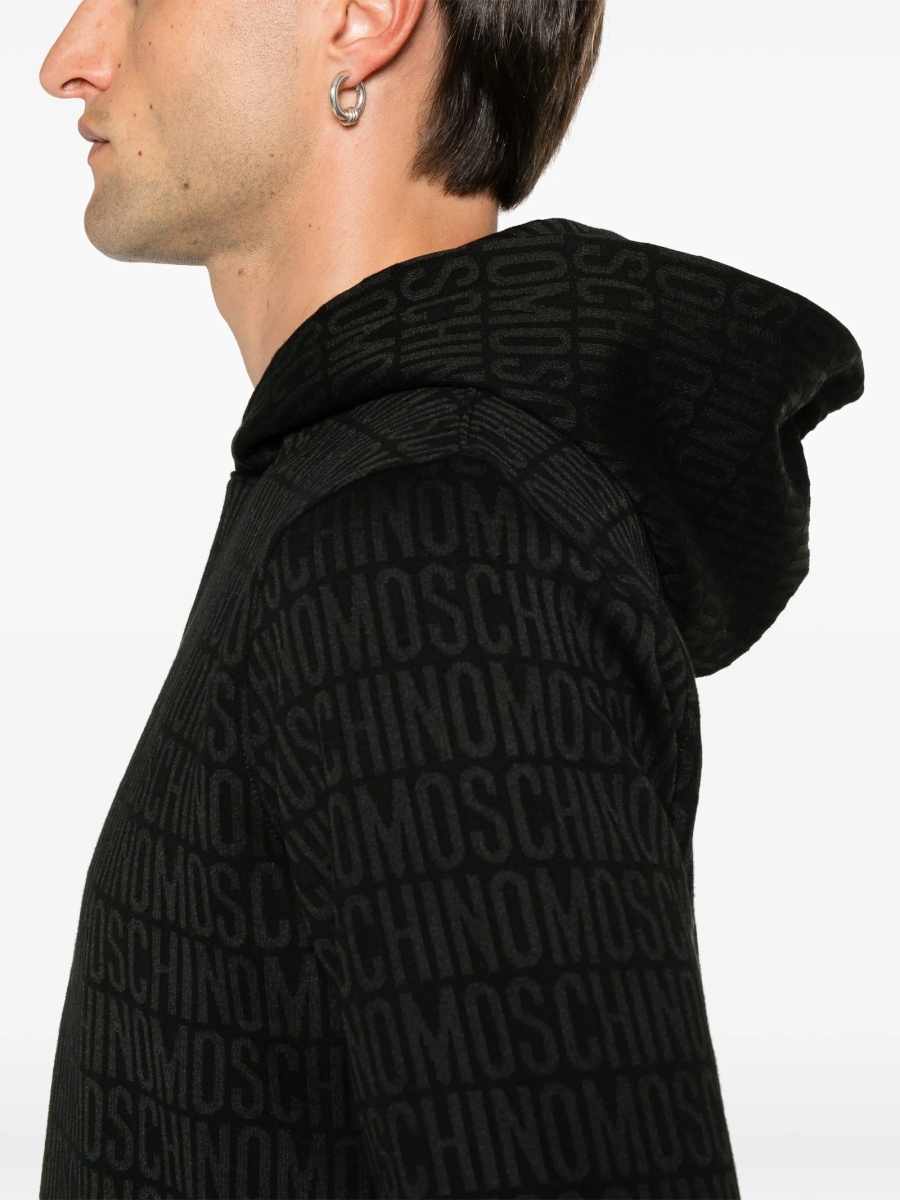 Hanorac Moschino negru - Img 5