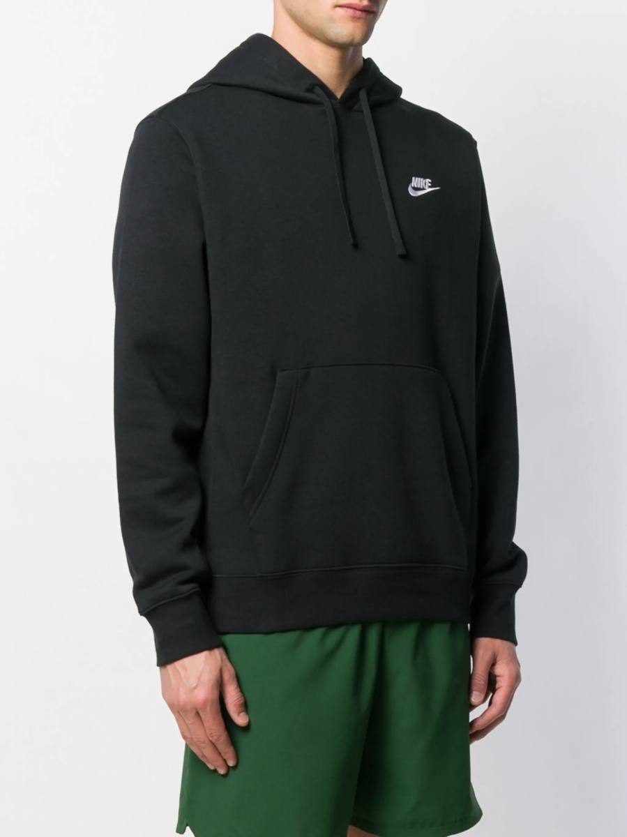 Hanorac Nike negru din bumbac si polyester - Img 4