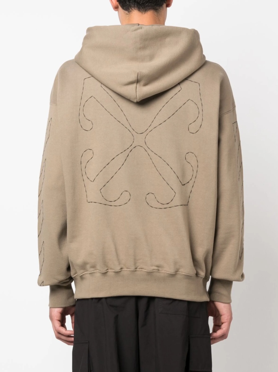 Hanorac Off-White neutru - Img 4