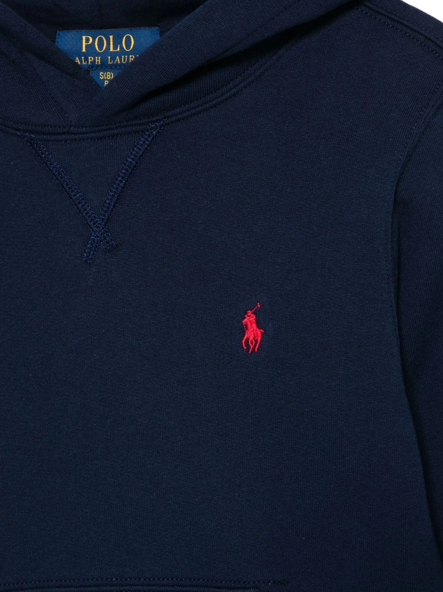 Hanorac Ralph Lauren albastru din bumbac - Img 5