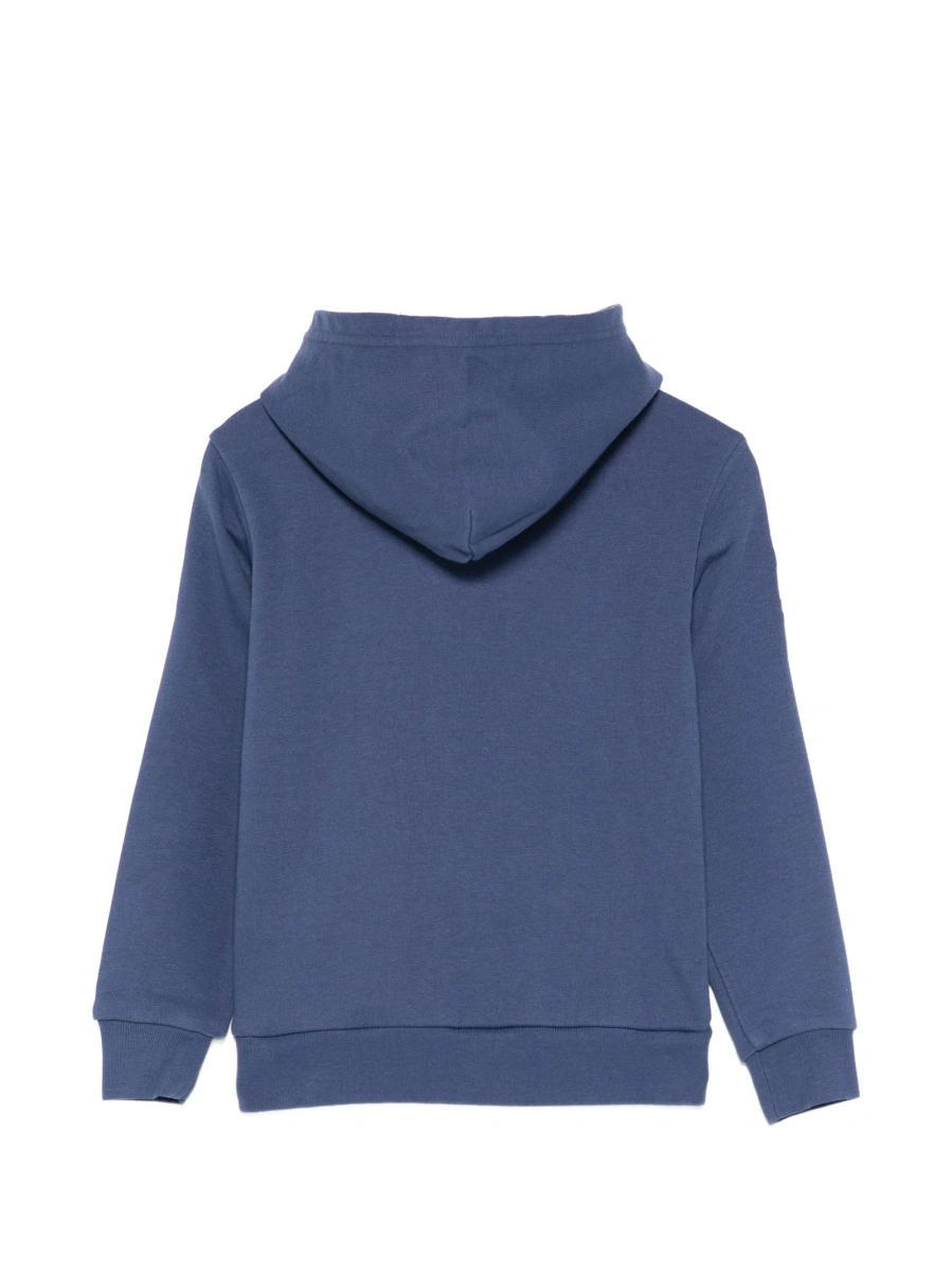 Hanorac Ralph Lauren albastru din polyester si bumbac - Img 2