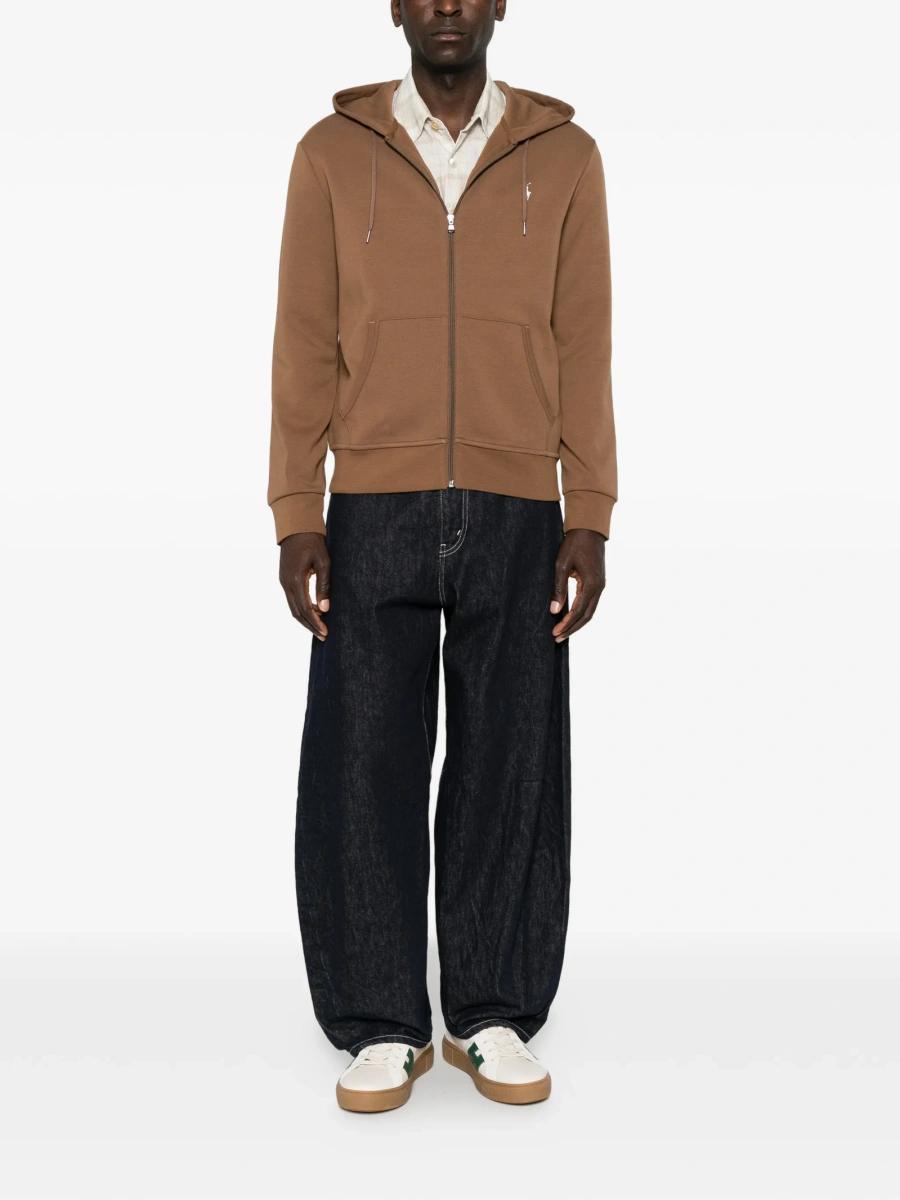 Hanorac Ralph Lauren maro din polyester si bumbac - Img 2