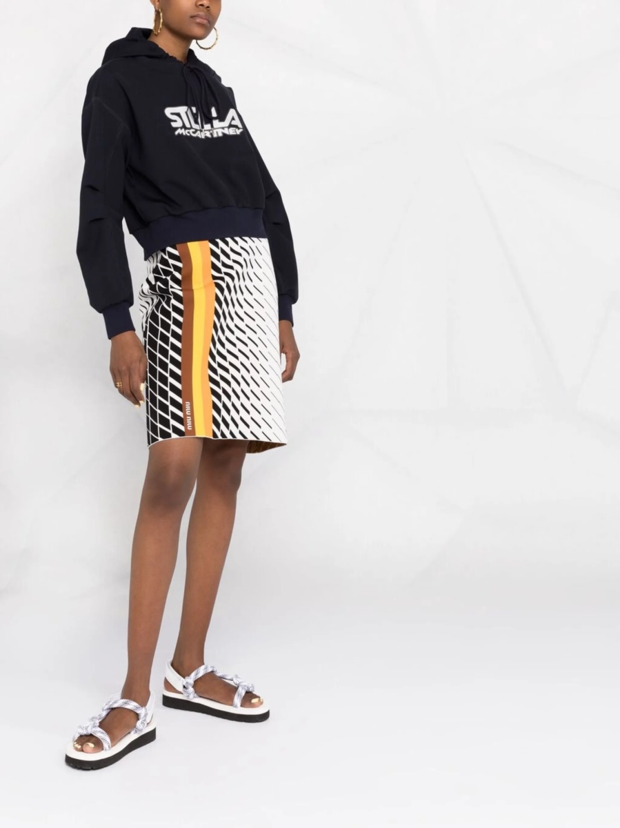 Hanorac Stella McCartney albastru - Img 4