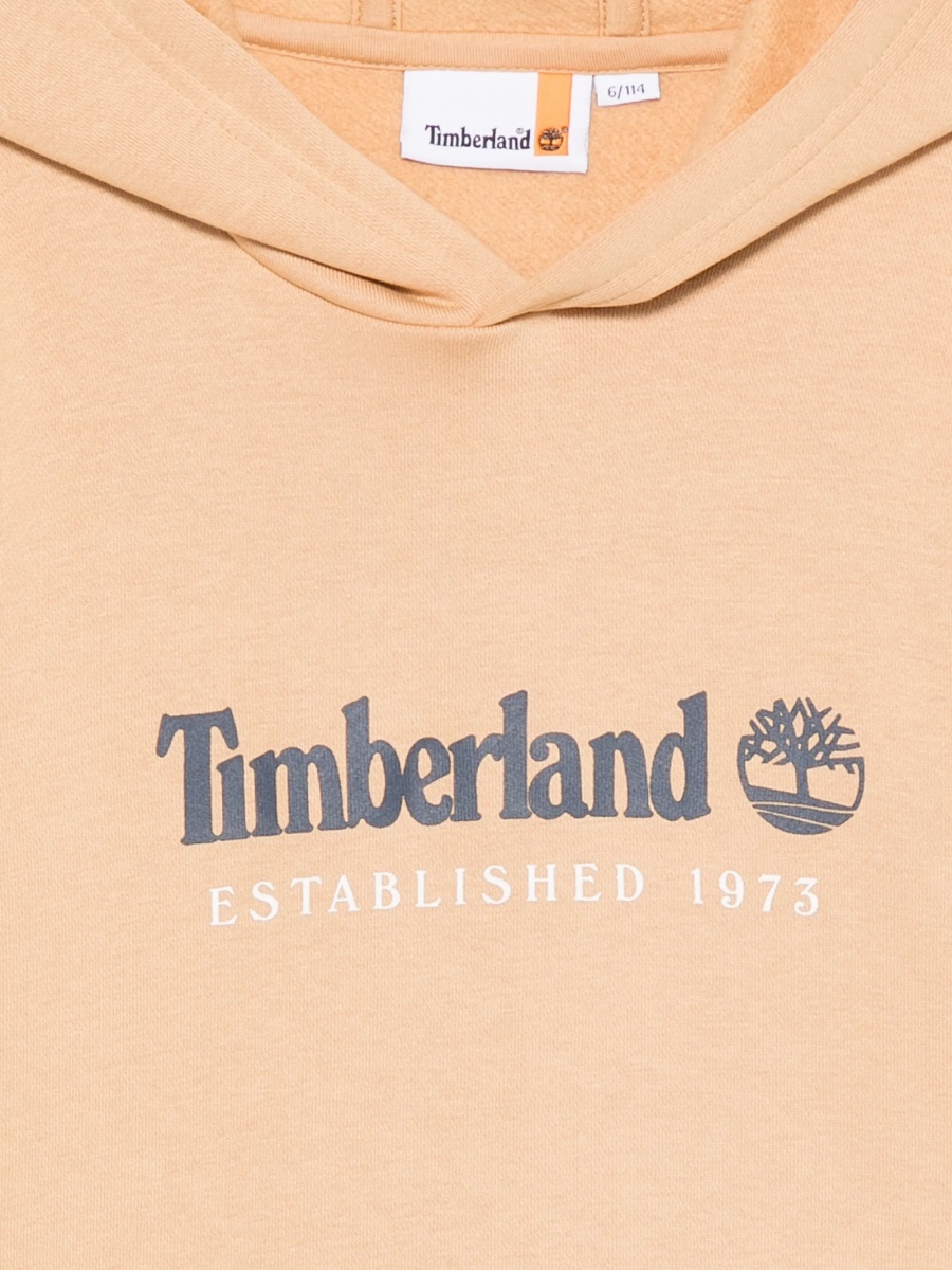 Hanorac Timberland neutru din bumbac si polyester - Img 3