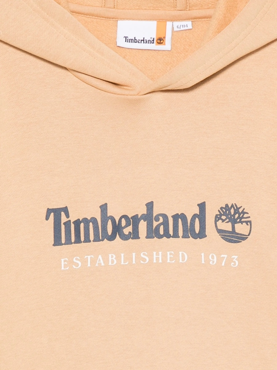 Hanorac Timberland neutru din bumbac si polyester - Img 3