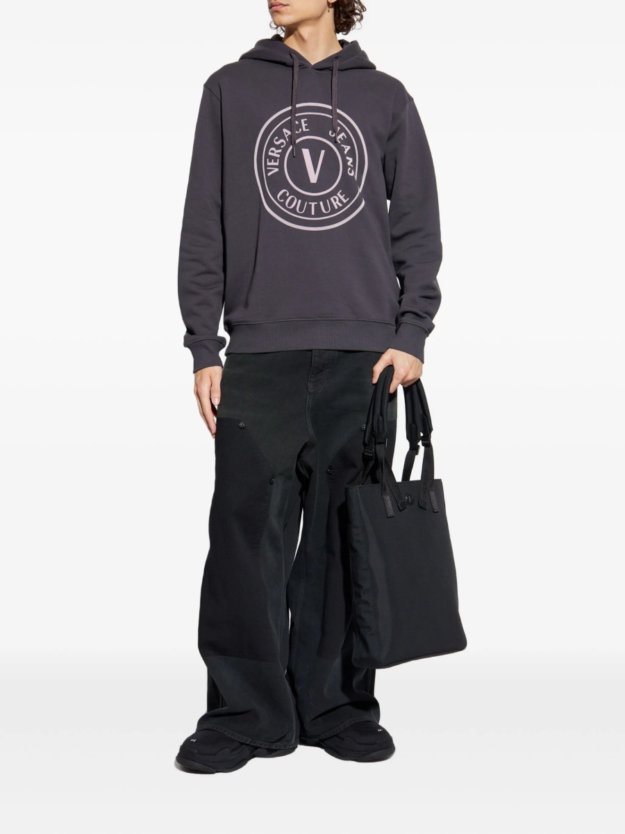 Hanorac Versace Jeans Couture gri - Img 2