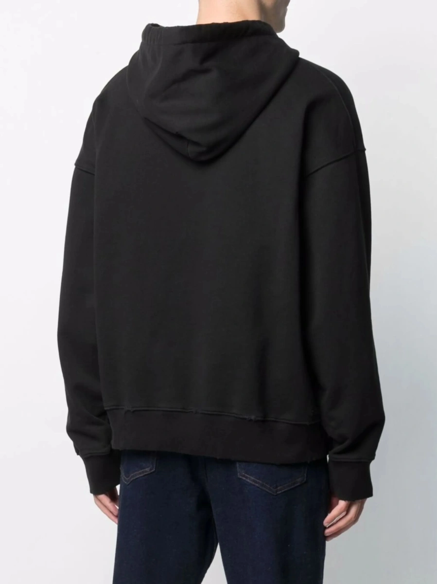 Hanorac Versace Jeans Couture negru - Img 4