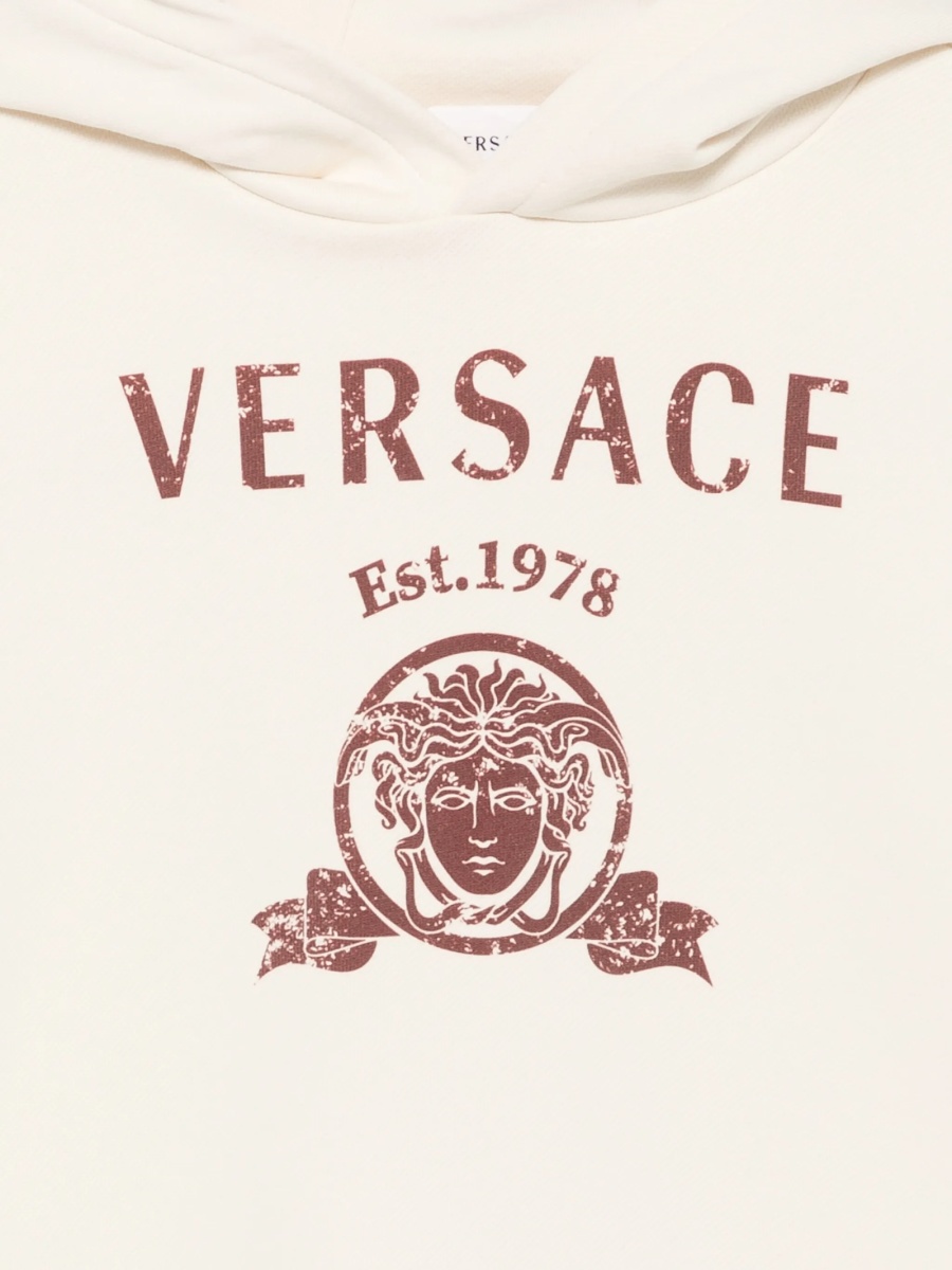 Hanorac Versace neutru din bumbac - Img 3