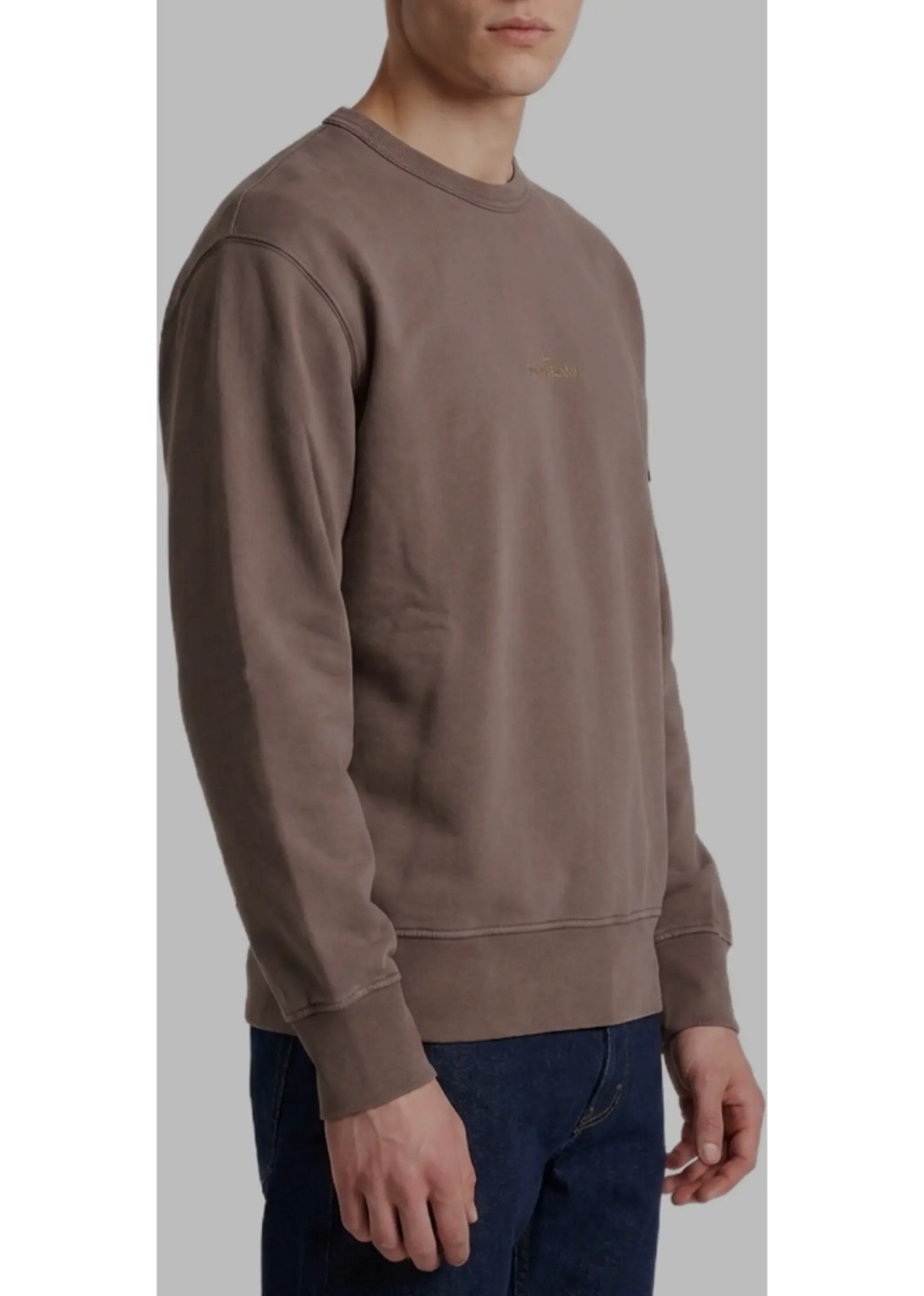 Hanorace Burgundy Crewneck Sweatshirt - Img 2