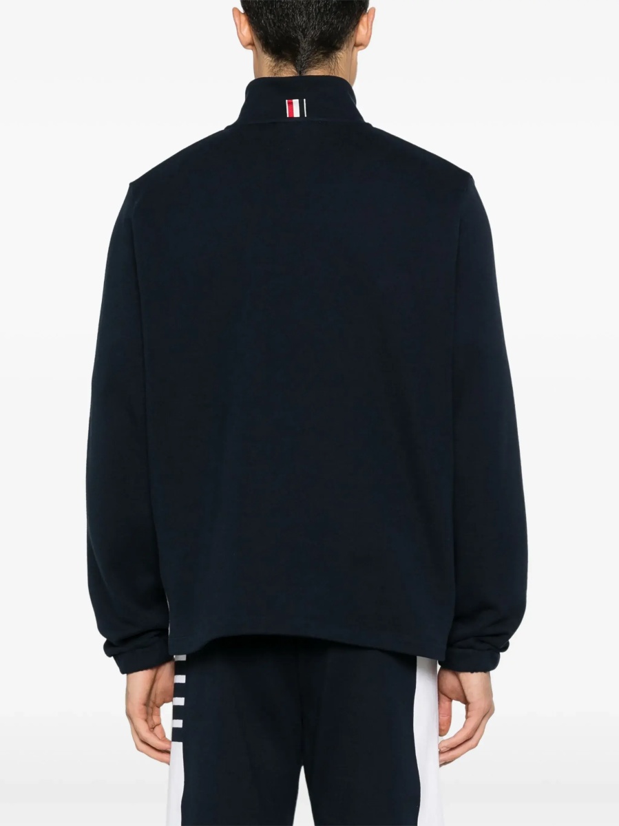 Hanorace Sweatshirt with half zipper and logo - Img 4