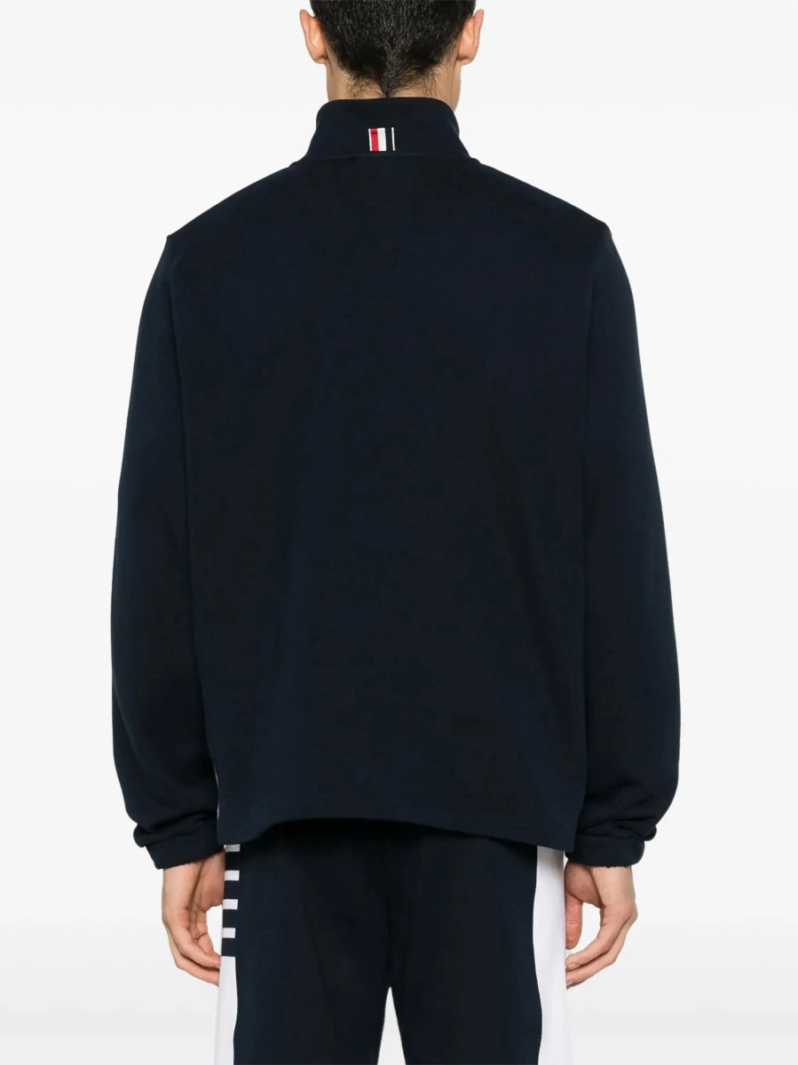 Hanorace Sweatshirt with half zipper and logo - Img 4