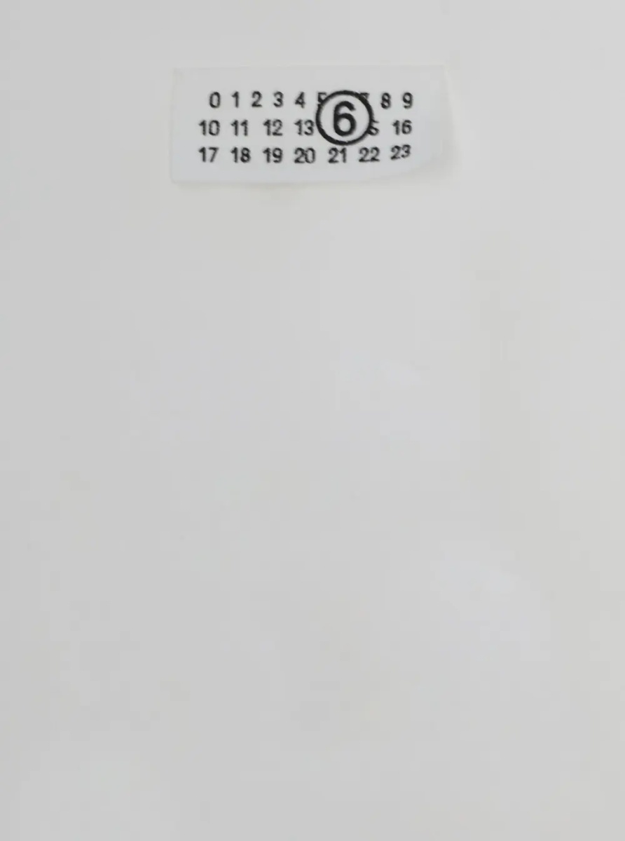 Hanorace white Sweatshirt with round neck and logo on the front in cotton for Boy - Img 3