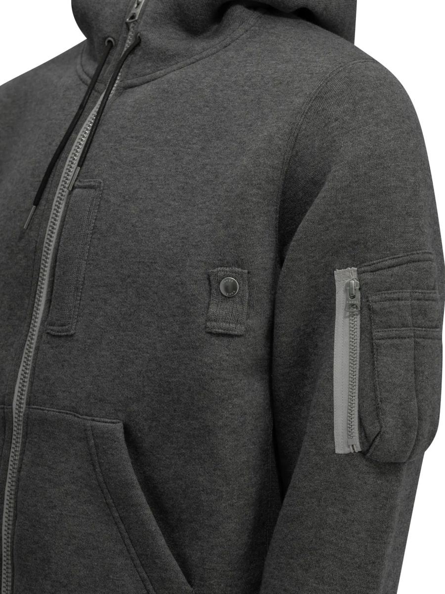 Hanorace Zip-up hooded sweatshirt - Img 4